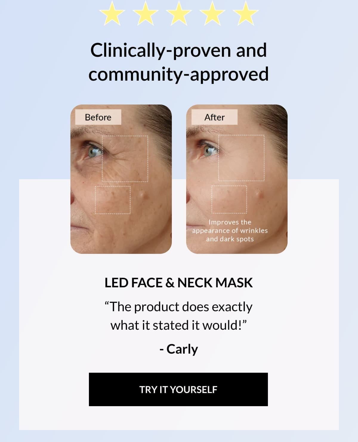 LED Face & Neck Mask