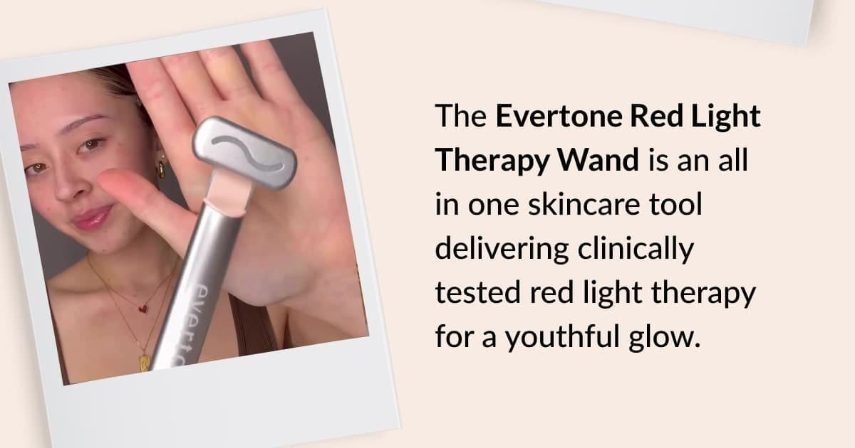 Evertone Red Light Therapy Wand