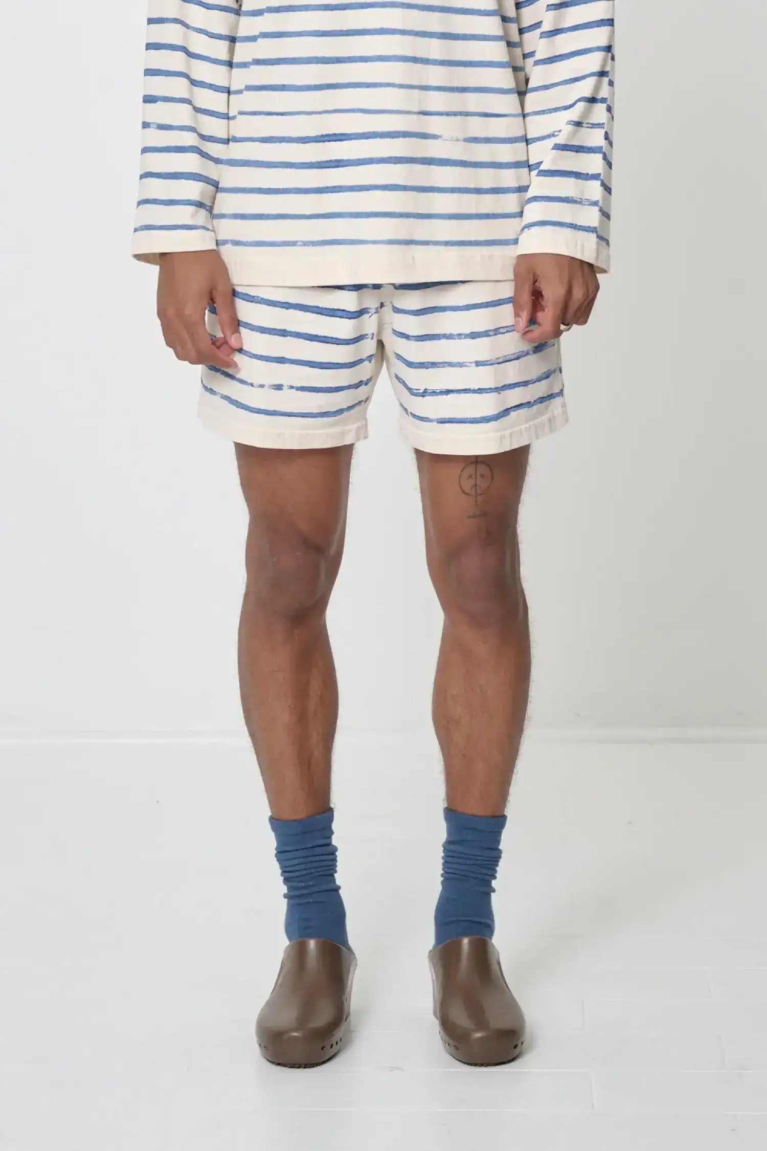 Image of Stripe Heavyweight Everyday Shorts