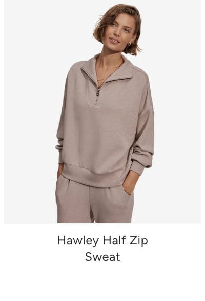 Varley Hawley Half Zip Sweat