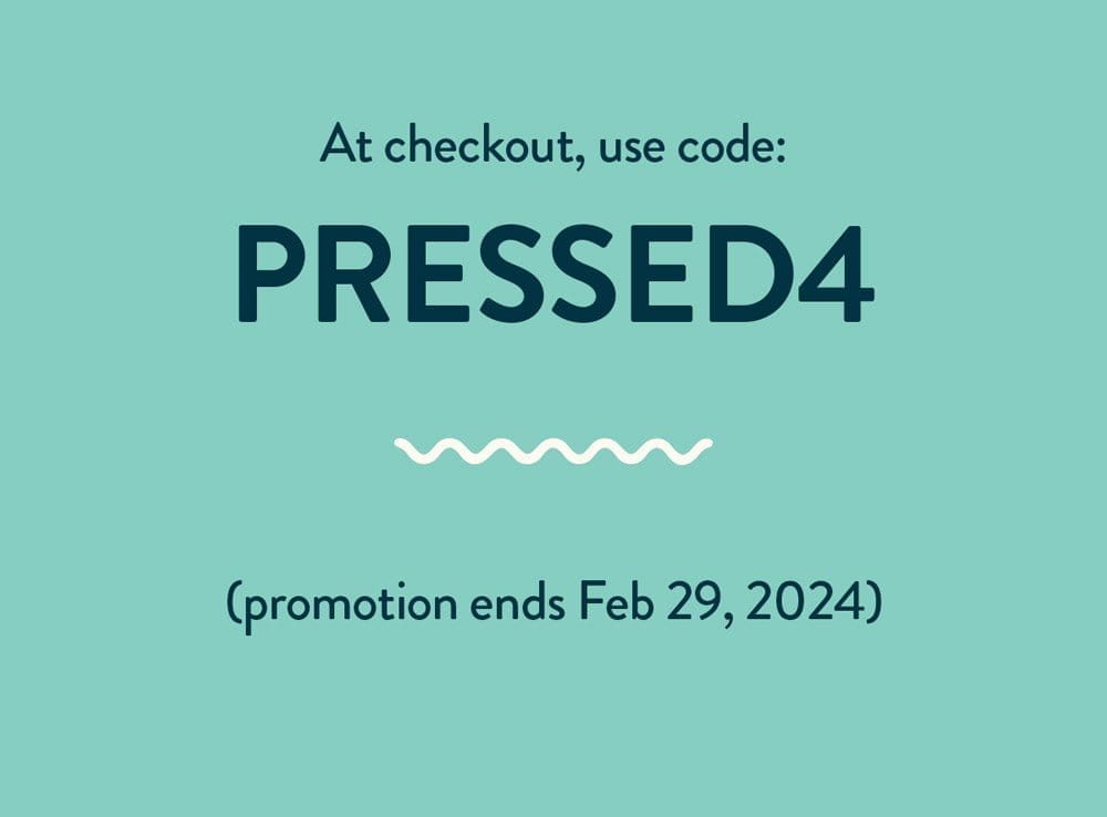 pressed promo code