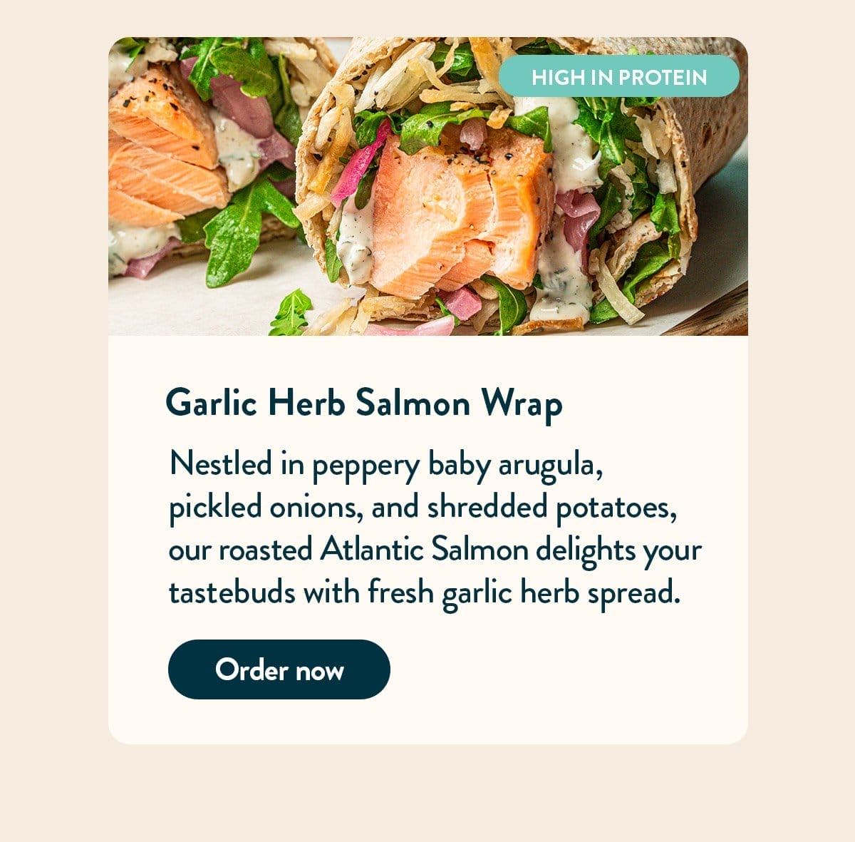 salmon wrap