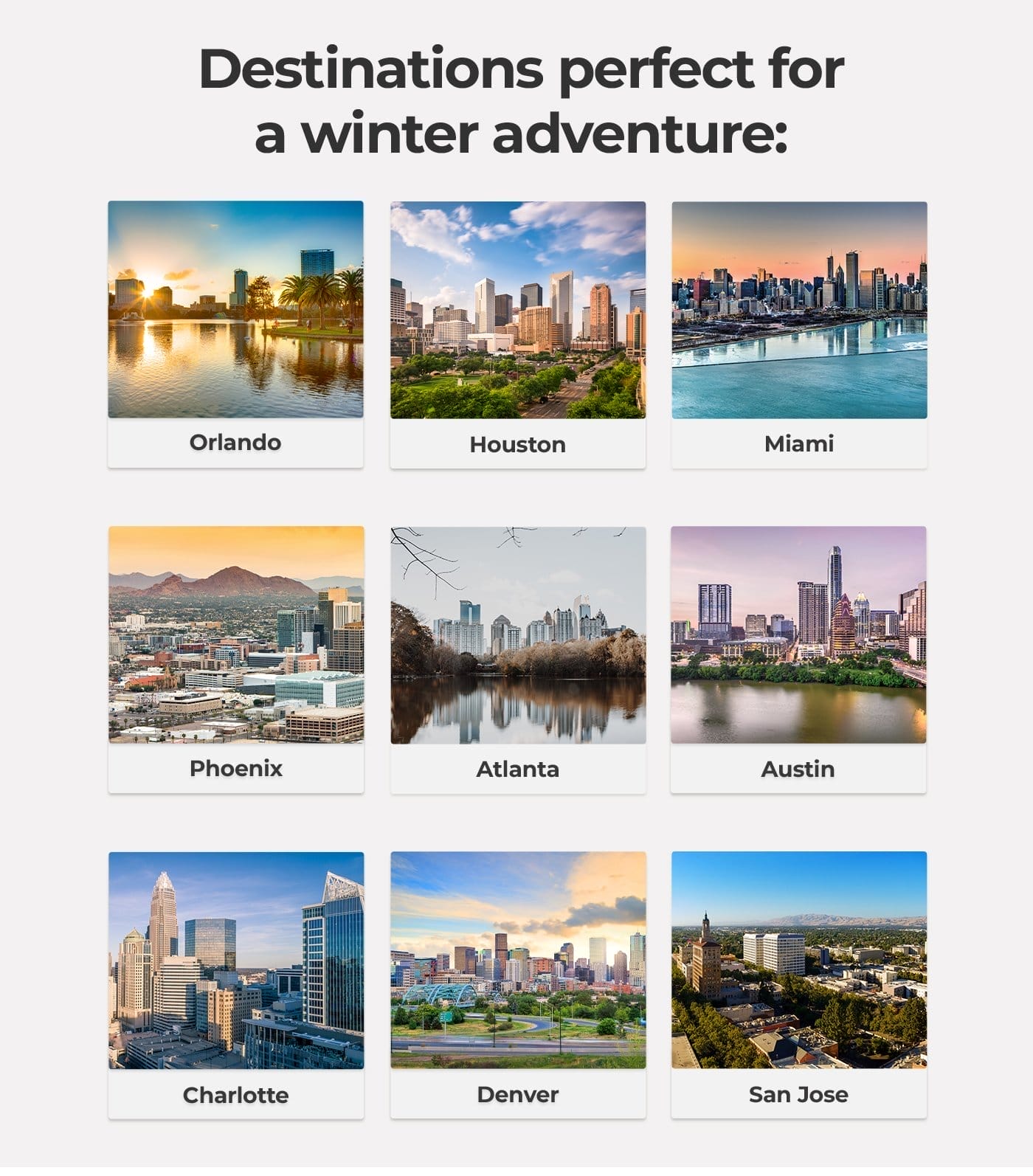 Winter Destinations