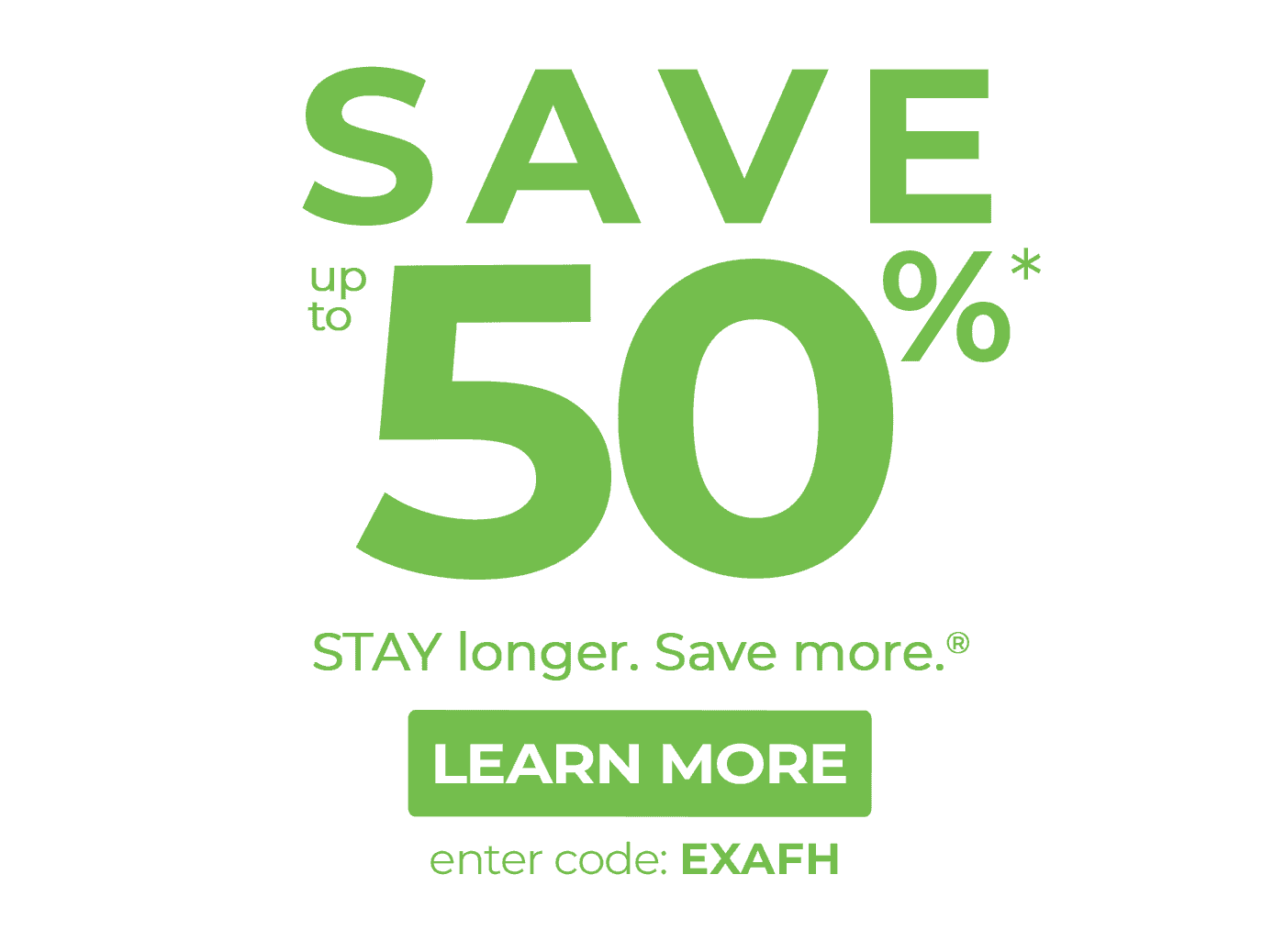 Save up to 50%