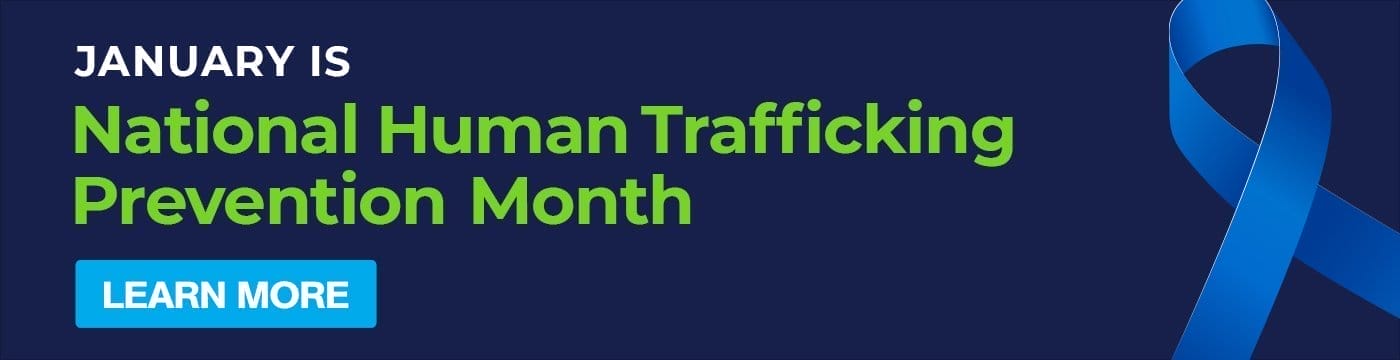 National Human Trafficking Prevention Month