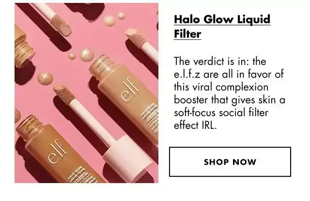 Halo Glow Liquid filter