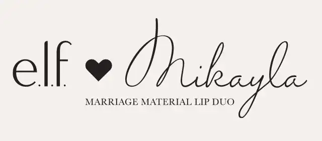 e.l.f. x Mikayla marriage material lip duo