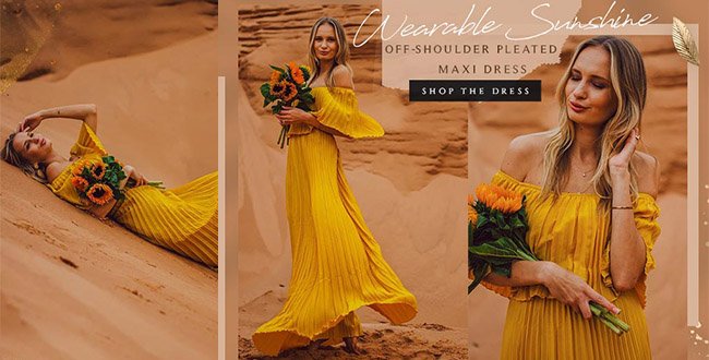 Shop women's designed long dresses online-ezpopsy