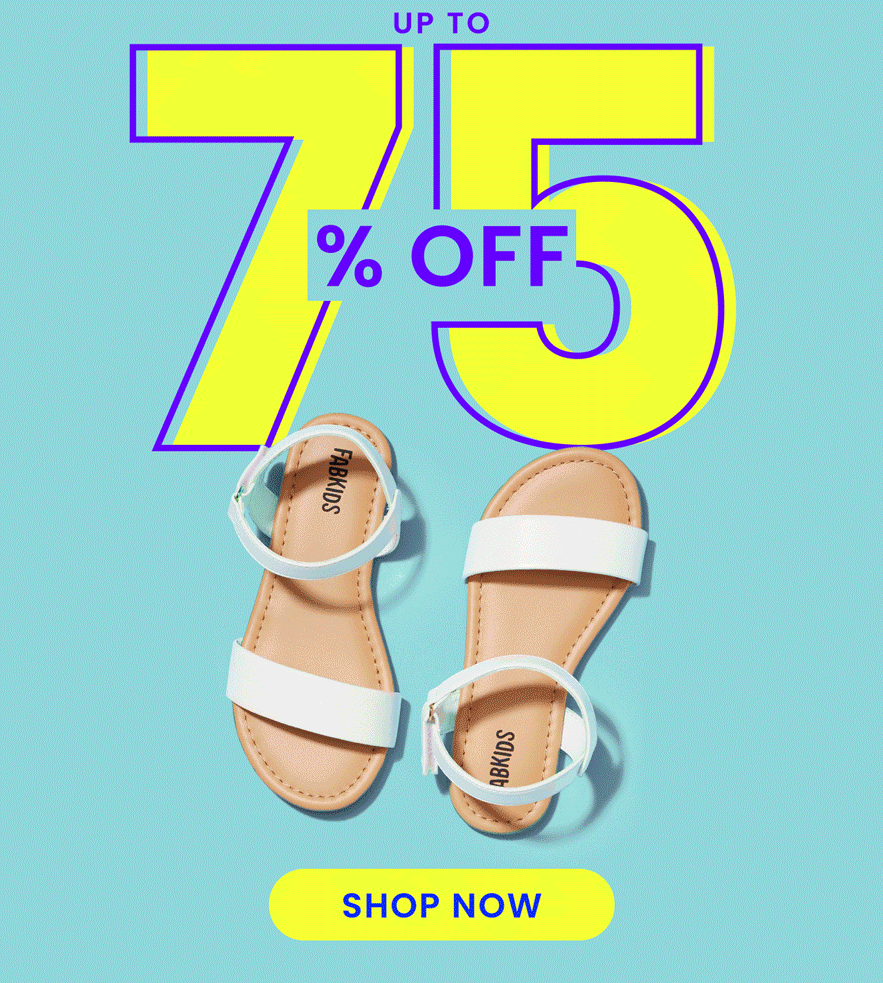 Up to 75% off New Shoes