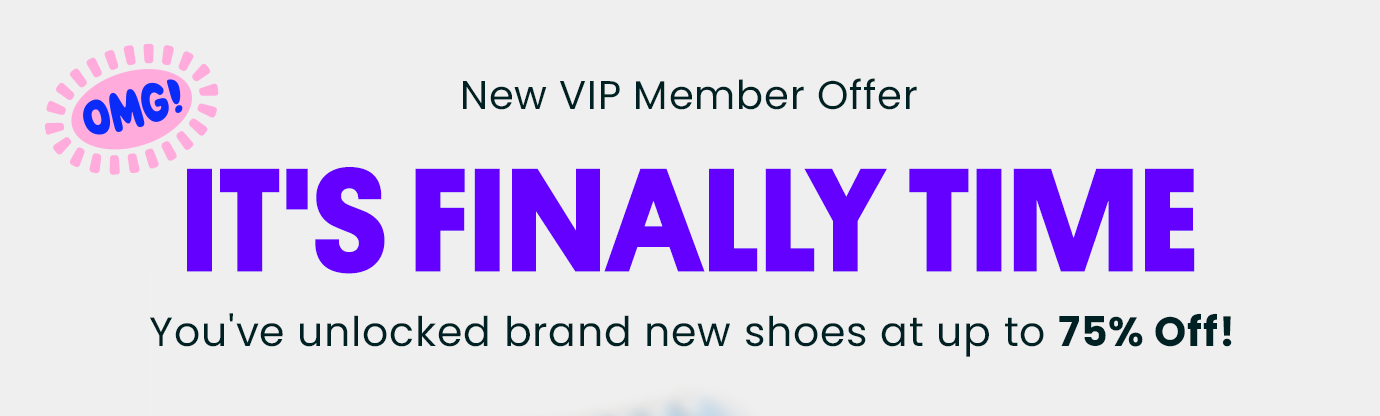 Up to 75% off New Shoes