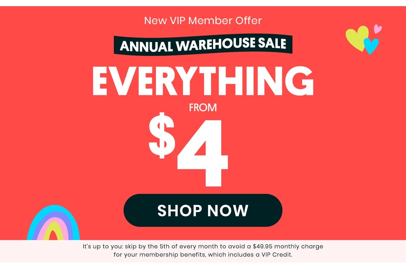 WHS Sale from \\$4