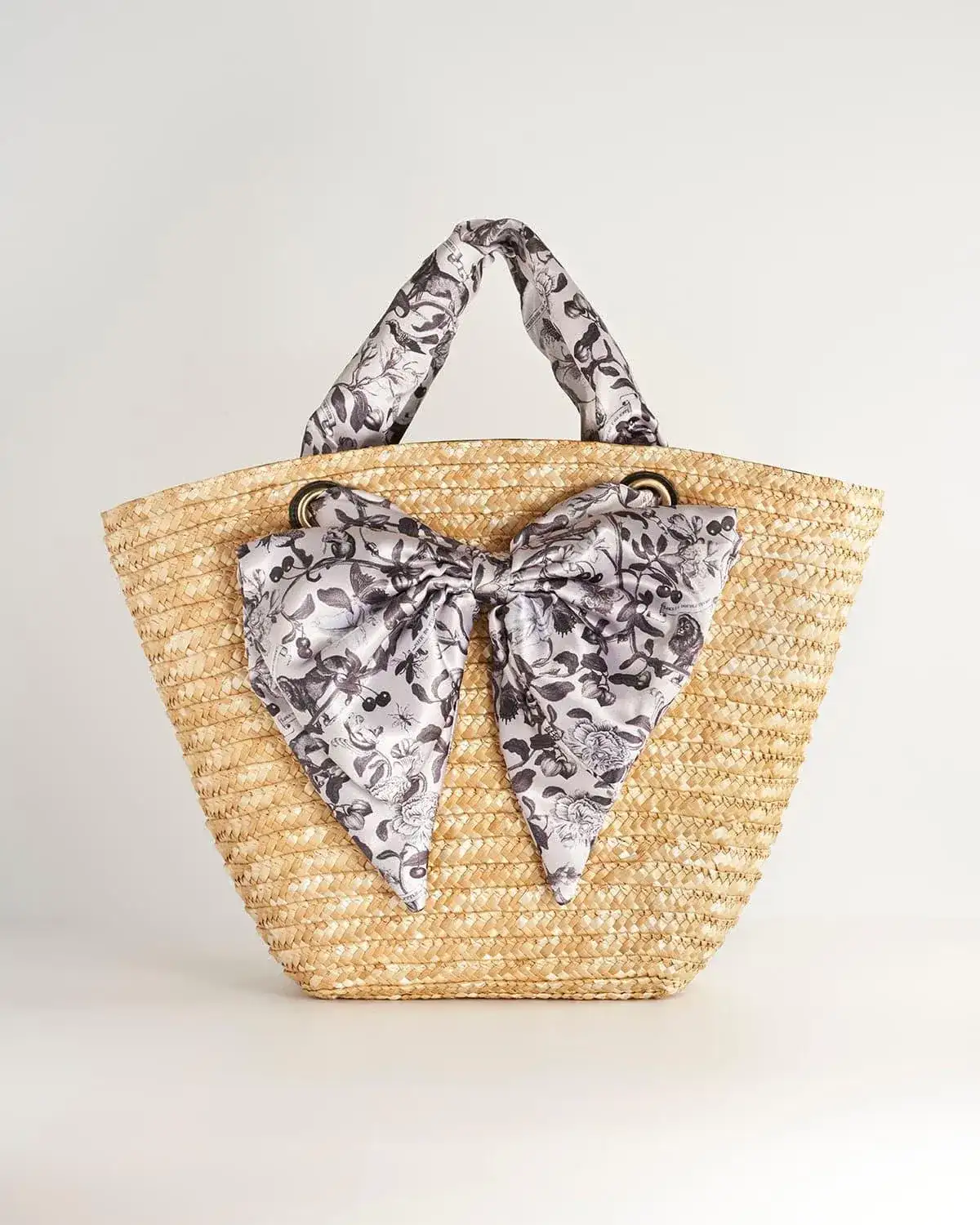 Image of Tree Of Life Basket Bag - Raffia