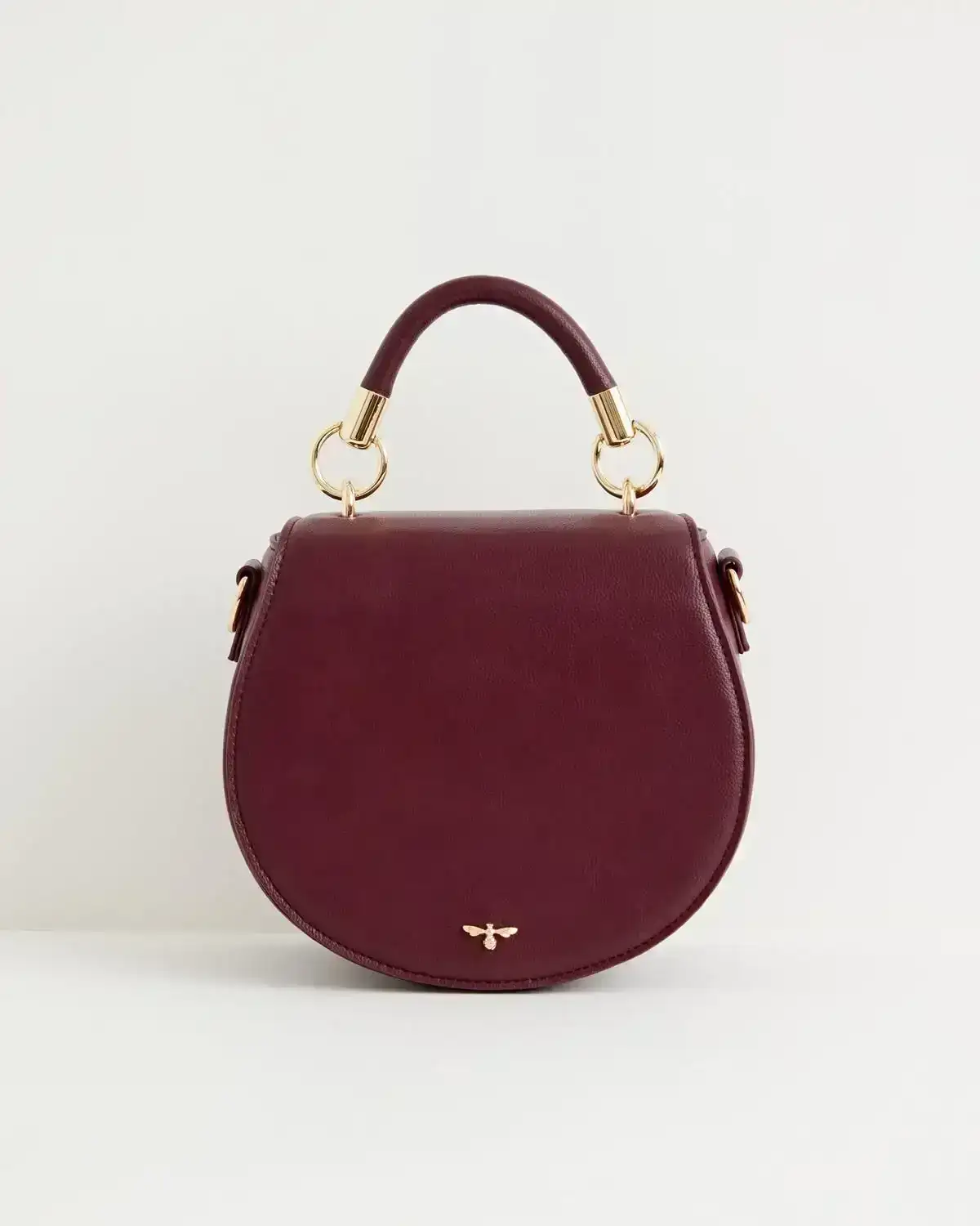 Image of Liberty Saddle Bag - Burgundy