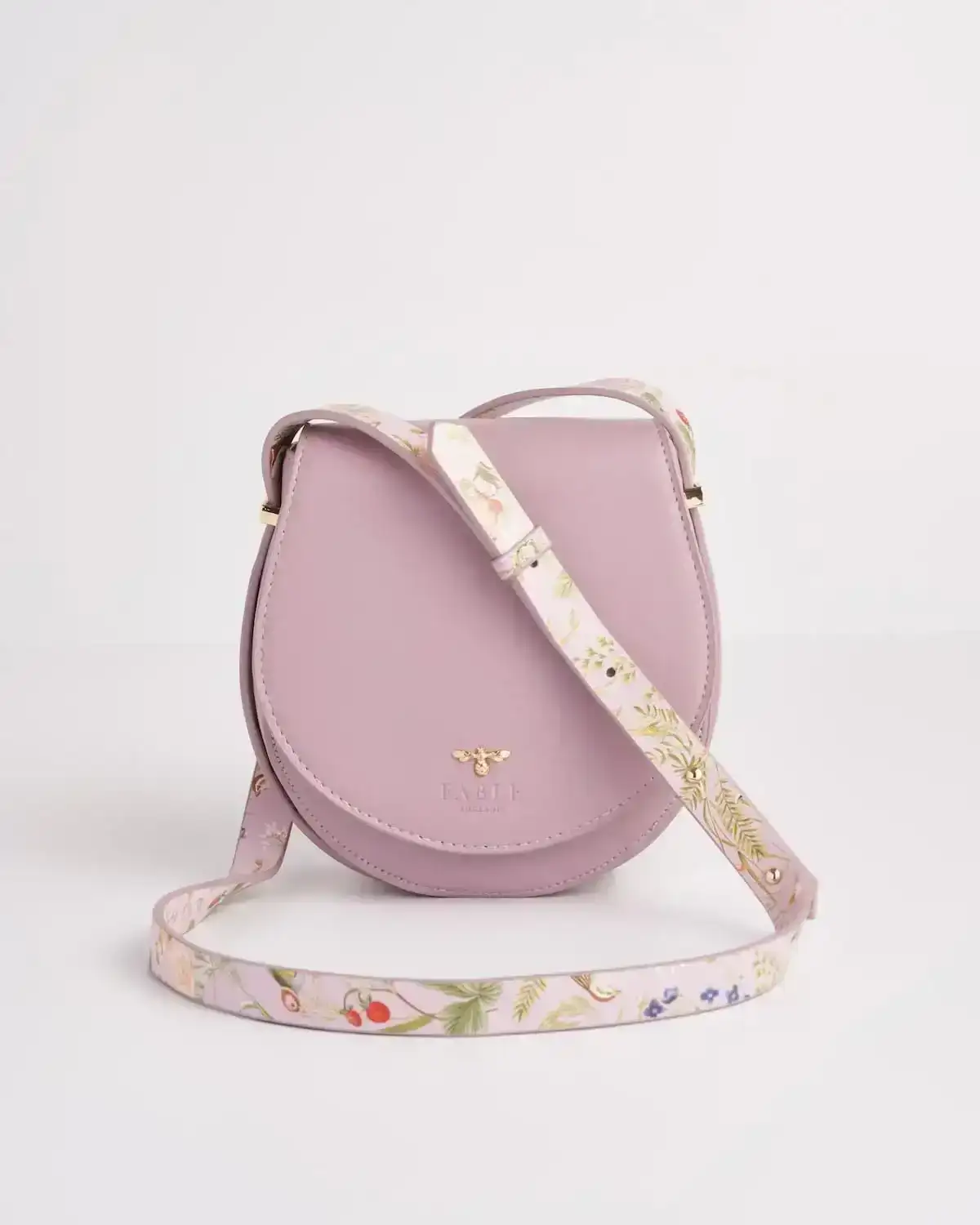 Image of Meadow Creatures Saddle Bag -Lilac