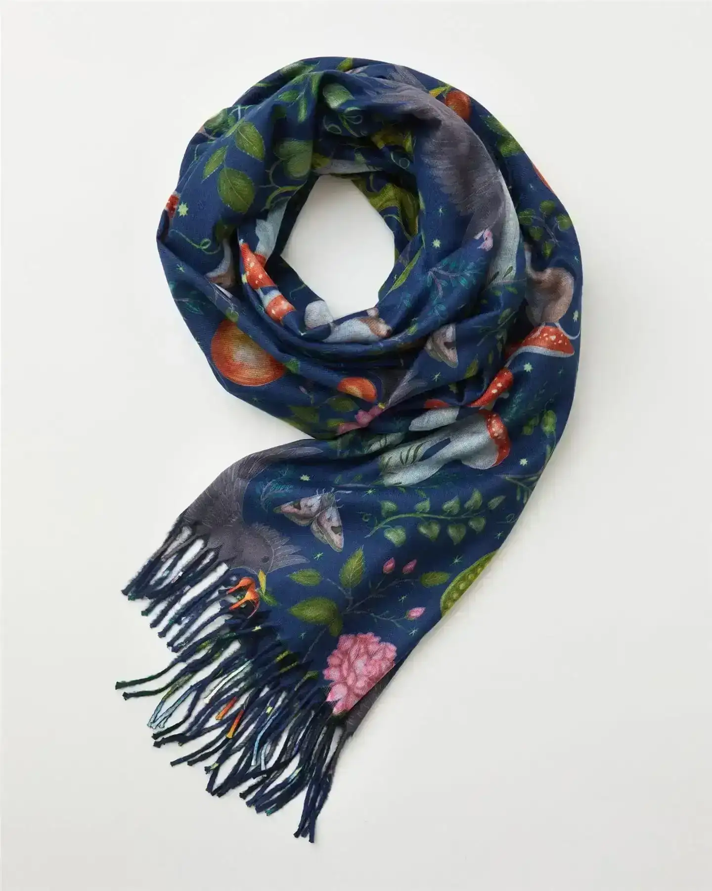 Image of Catherine Rowe’s Into The Woods Scarf Blue