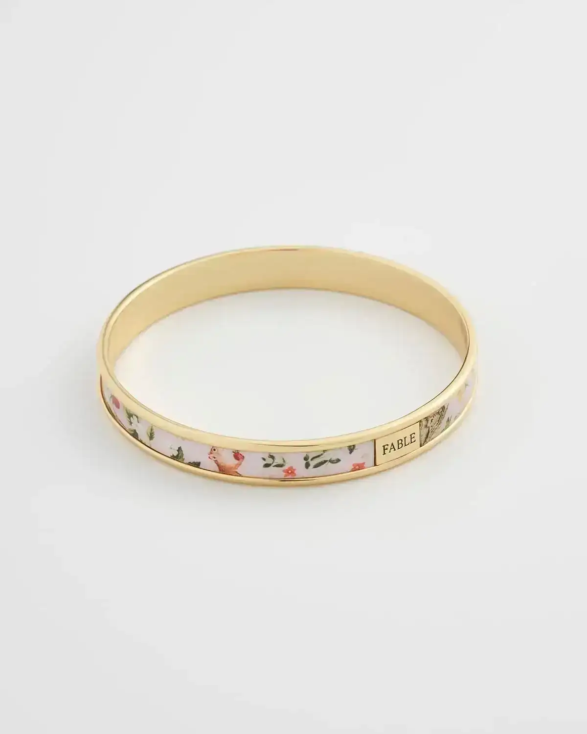 Image of Meadow Creatures Printed Bangle Lilac