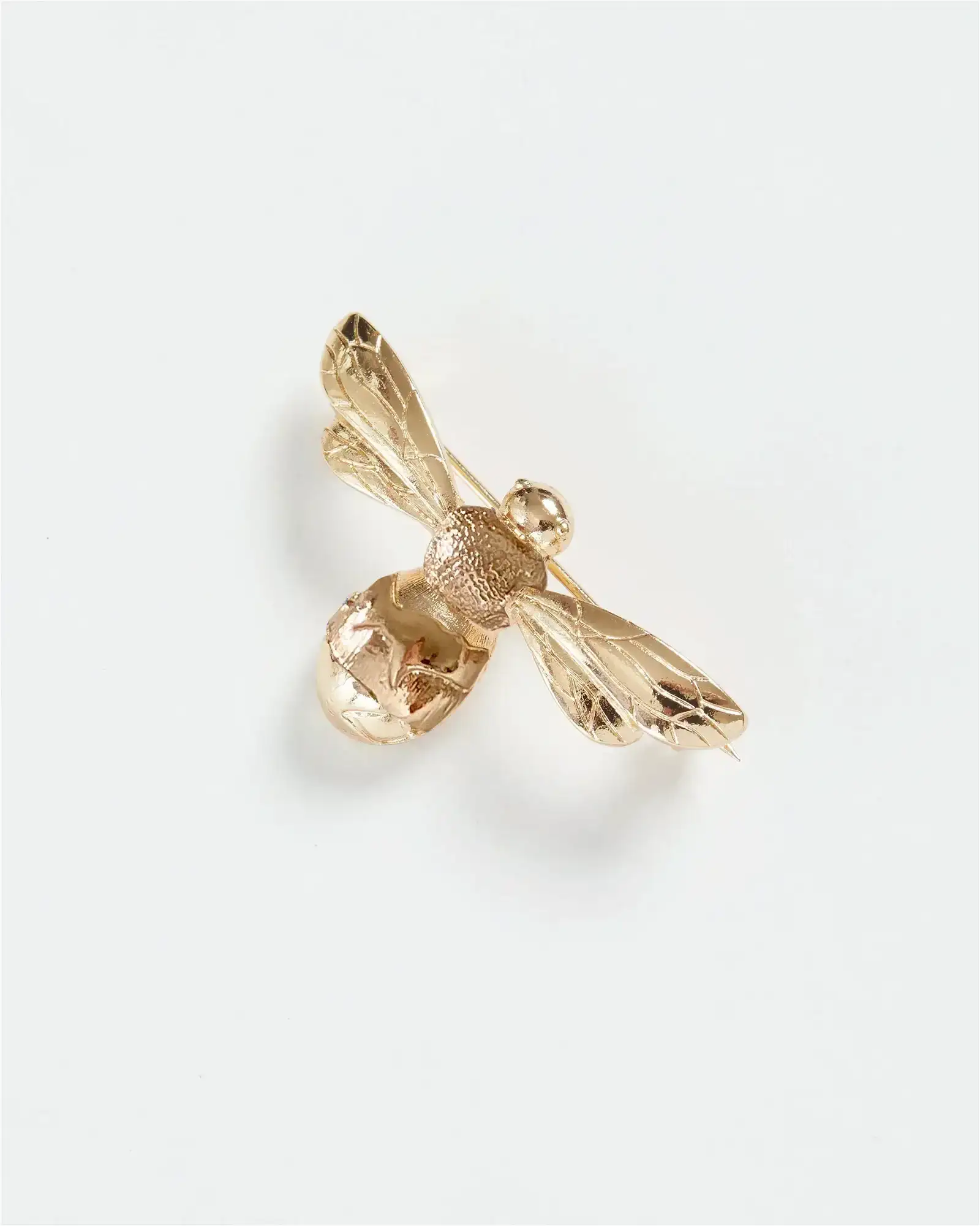 Image of Gold Bee Brooch