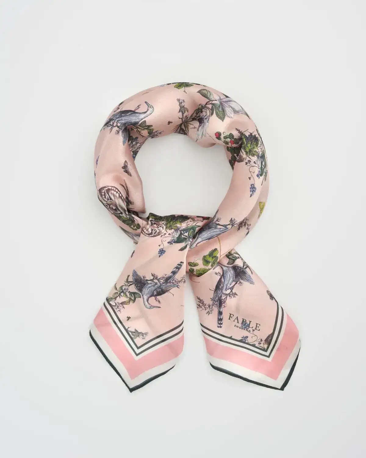 Image of Morning Song Peach Parfait Square Scarf