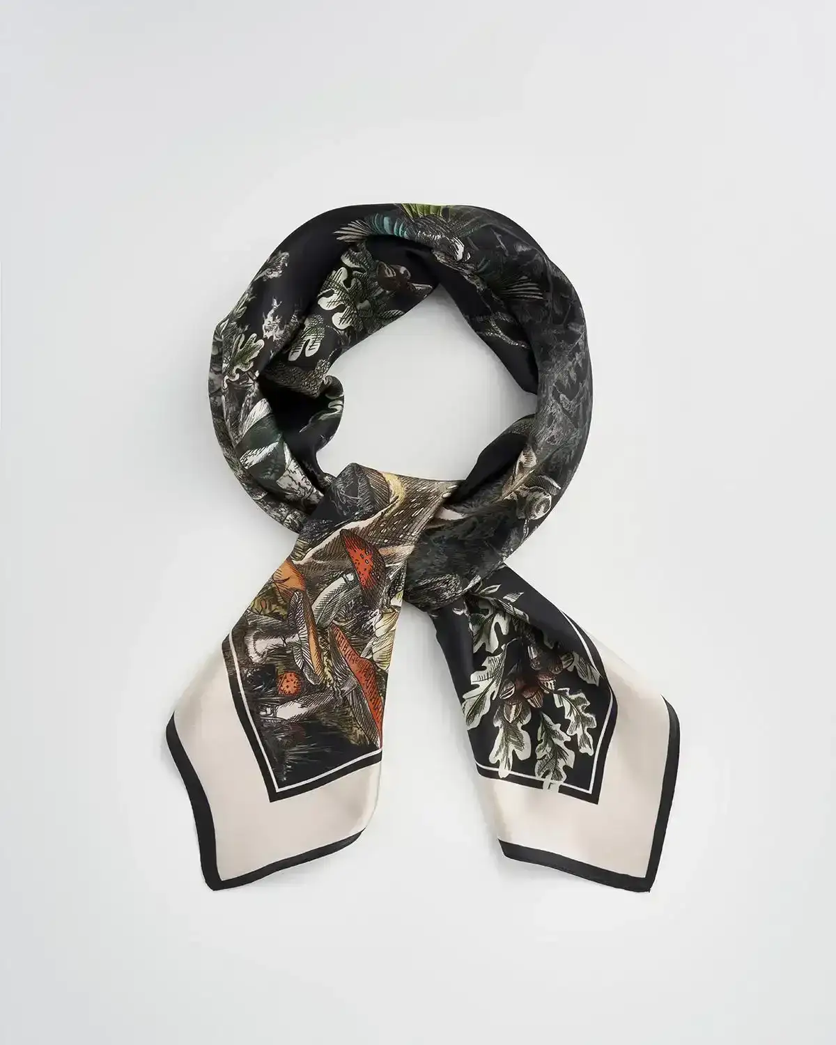 Image of A Night's Tale Narrative Luxury Square Scarf