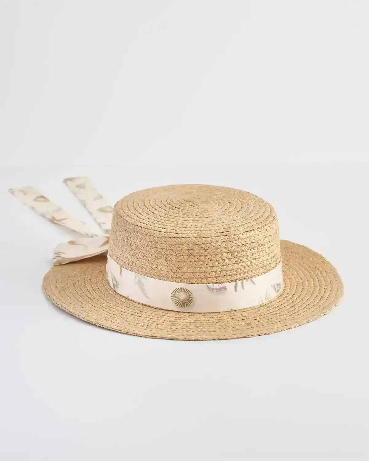 Image of Whispering Sand Vintage Sand Raffia Hat