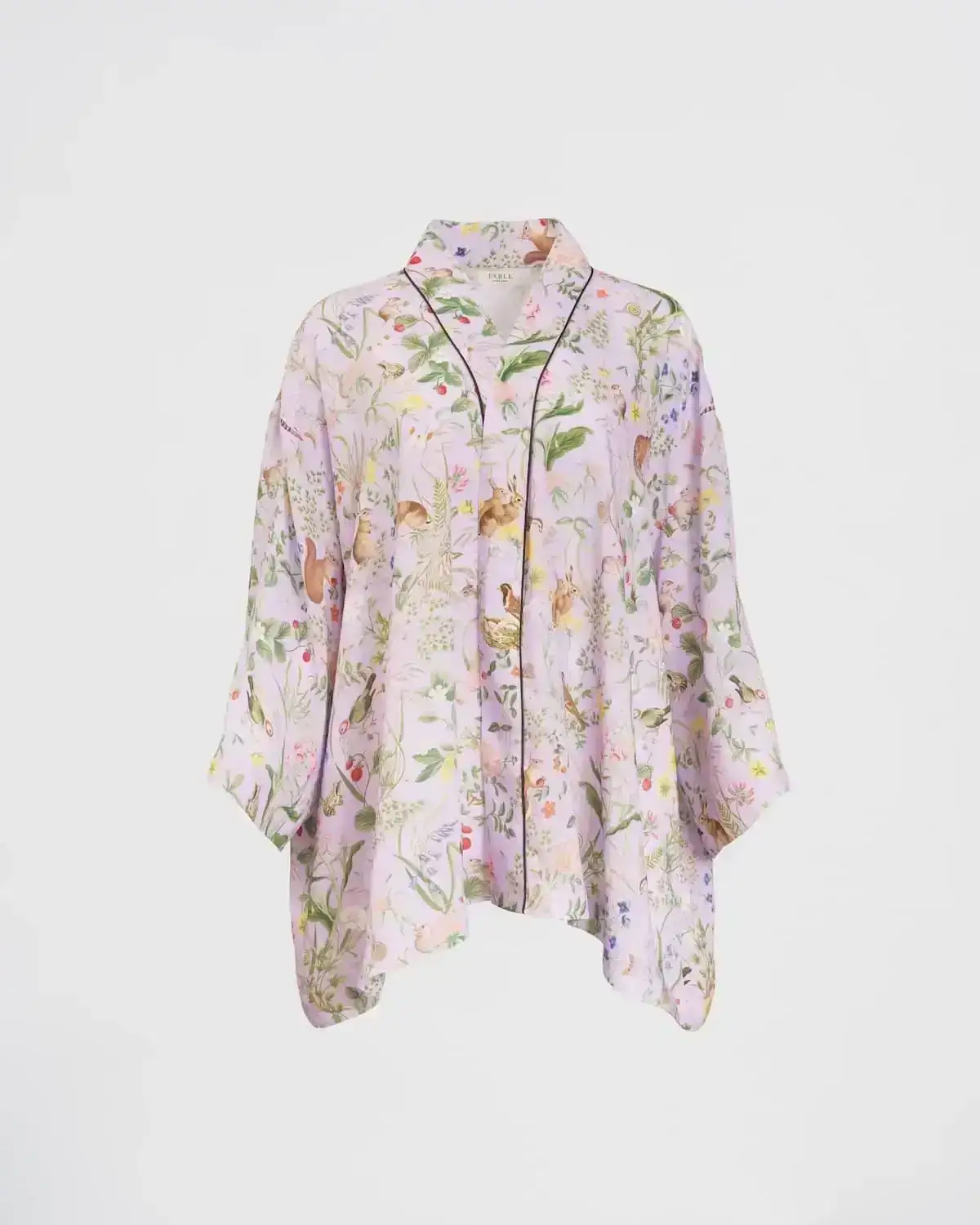 Image of Meadow Creature Lilac Short Kimono