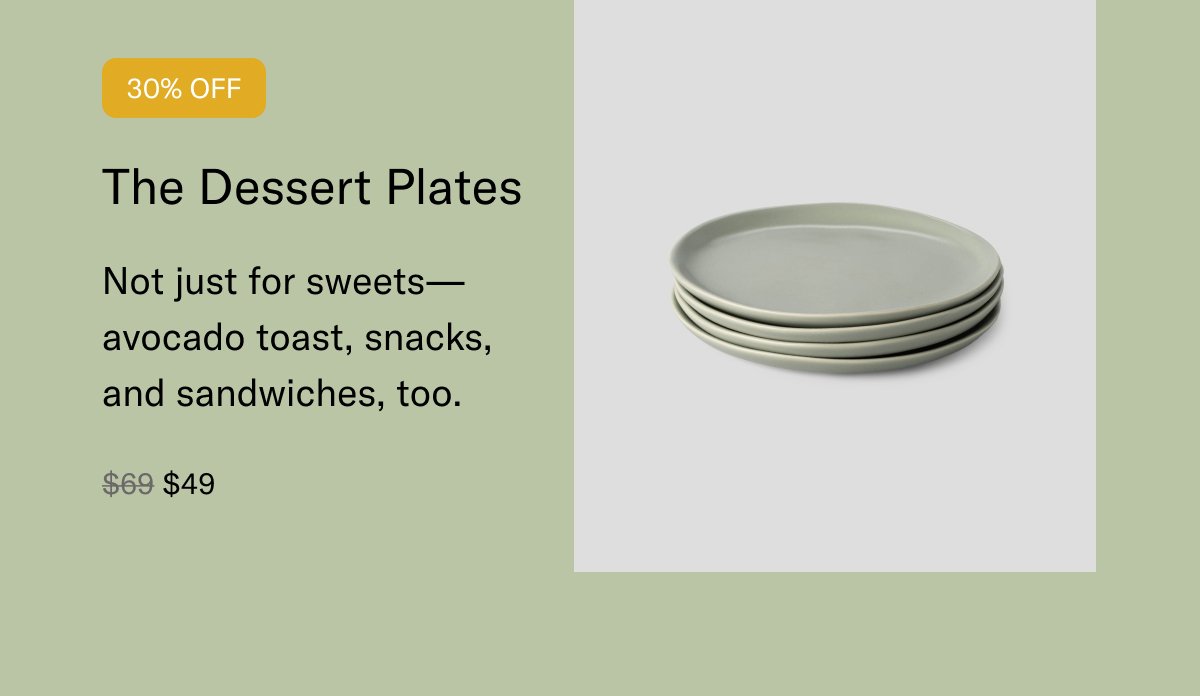 The Dessert Plates