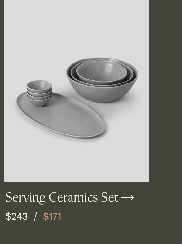 Serving Ceramics Set