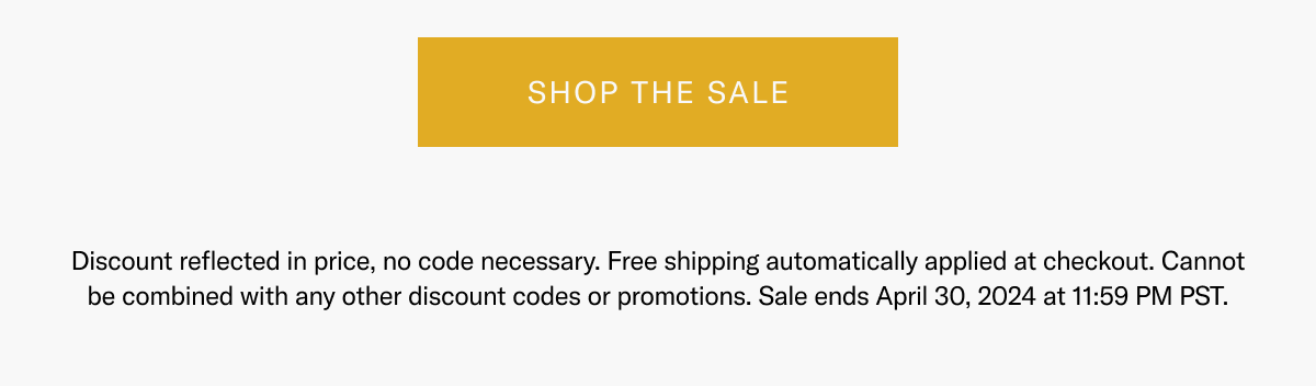 Shop the sale.