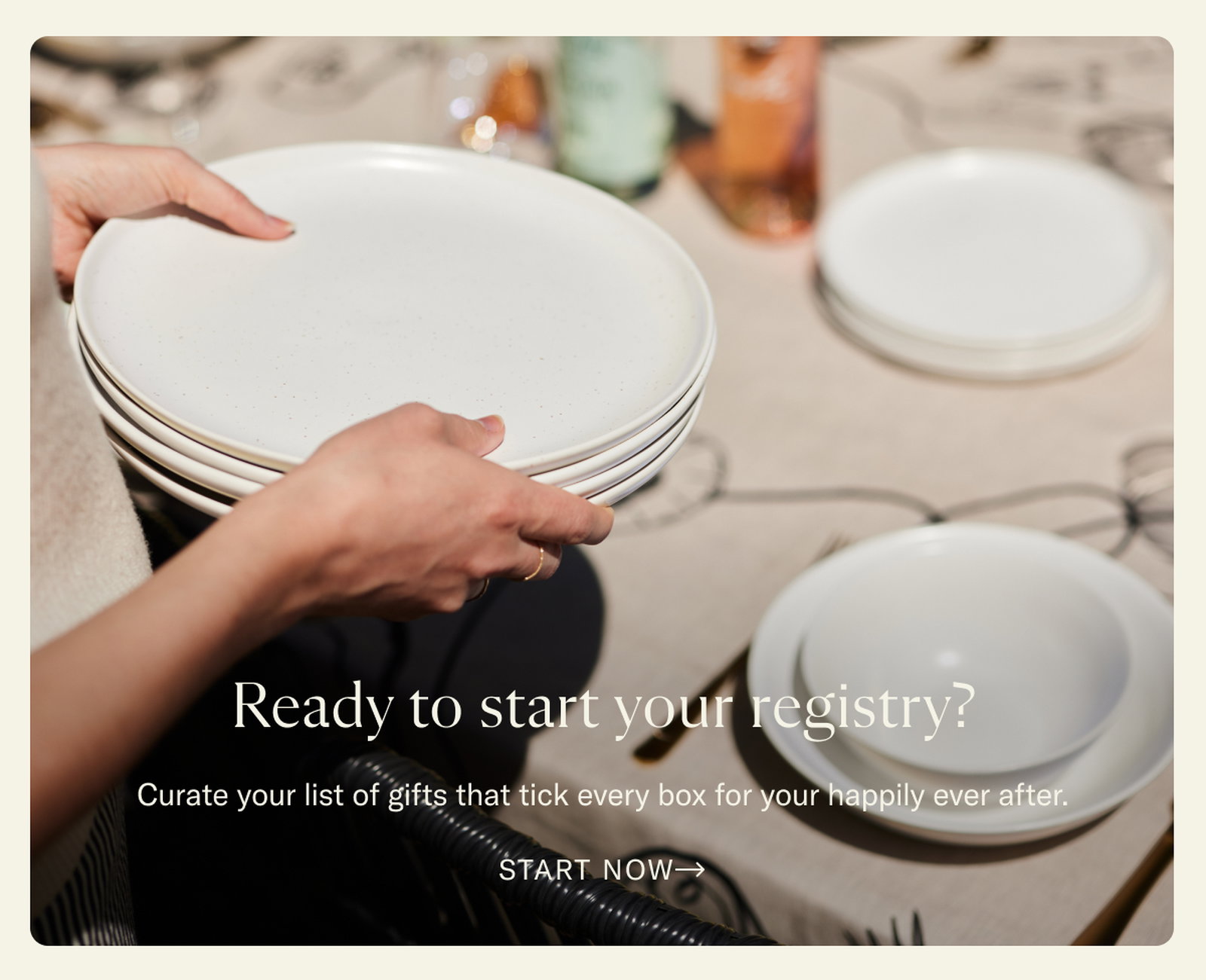 Ready to start your registry?