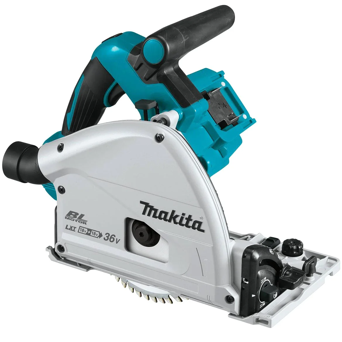 Image of Makita XPS01Z 36-Volt 6-1/2-Inch X2 LXT Cordless Plunge Circular Saw - Bare Tool