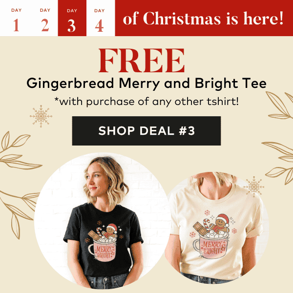 Free gingerbread tee