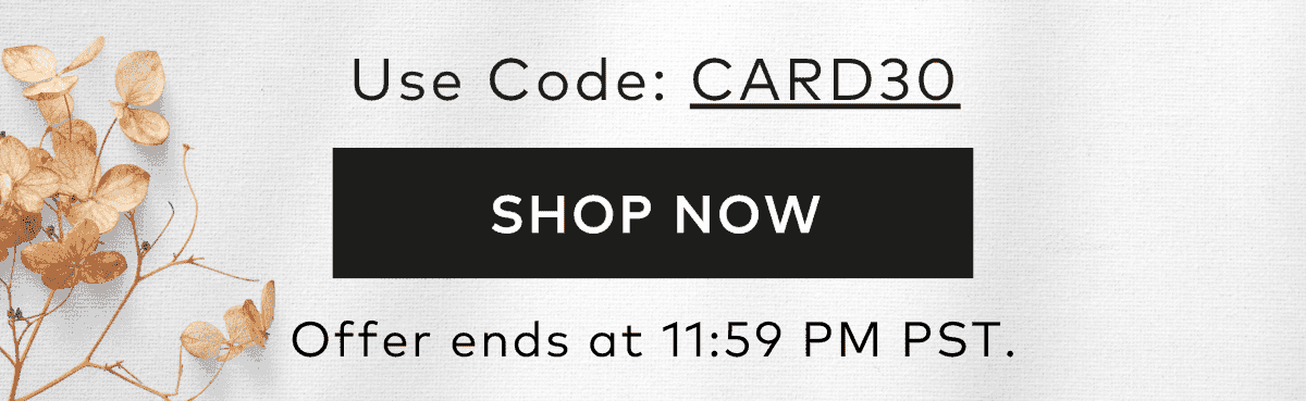 gift cards - 30% OFF