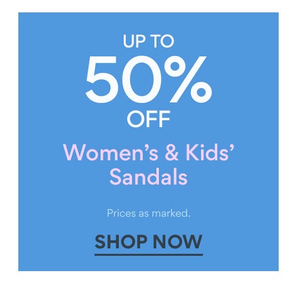 Up to 25% off select Crocs