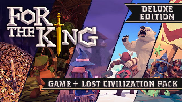 For the King: Deluxe Edition. Game + Lost Civilization Pack