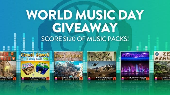 World Music Day Giveaway: Score \\$120 of music packs!