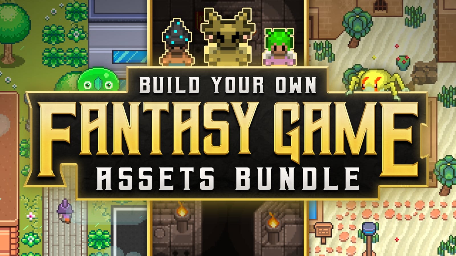 Build Your Own Fantasy Game Assets Bundle