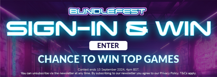 Bundlefest: Sign in & Win! Use your Fanatical account to enter for the chance to win top games! Atlas Fallen: Reign of Sand; Elden Ring; Dragon's Dogma II; Kunistu-Gami: Path of the Goddes; Sins of a Solar Empire II. Contest ends 15 September 2023, 4pm BST. You can unsubscribe via the newsletter at any time. By subscribing to our newsletter you agree to our Privacy Policy.