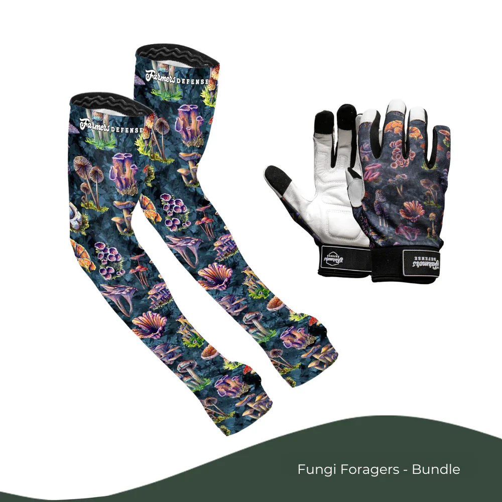 Image of Fungi Foragers - Bundle - Protection Sleeves & Gloves