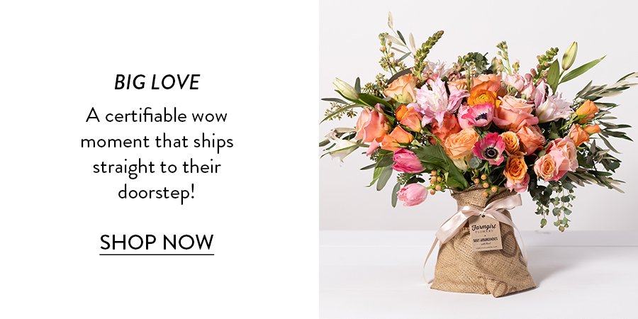 BIG LOVE A certifiable wow moment that ships straight to their doorstep! SHOP NOW