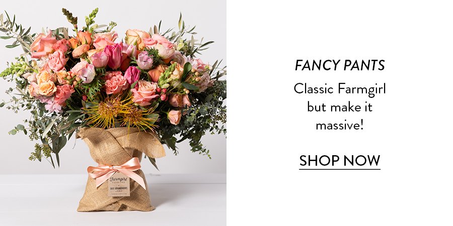 FANCY PANTS Classic Farmgirl but make it massive! SHOP NOW