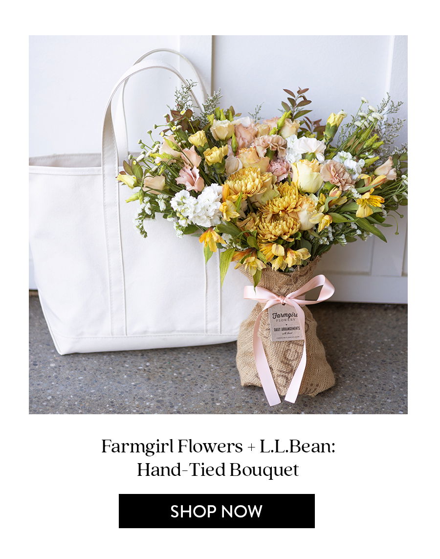 Farmgirl Flowers + L.L.Bean Hand-Tied Bouquet