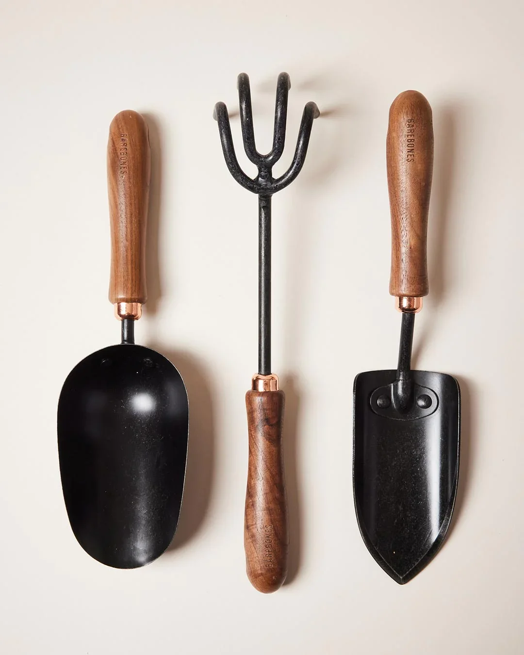 Image of Walnut Handled Garden Tools