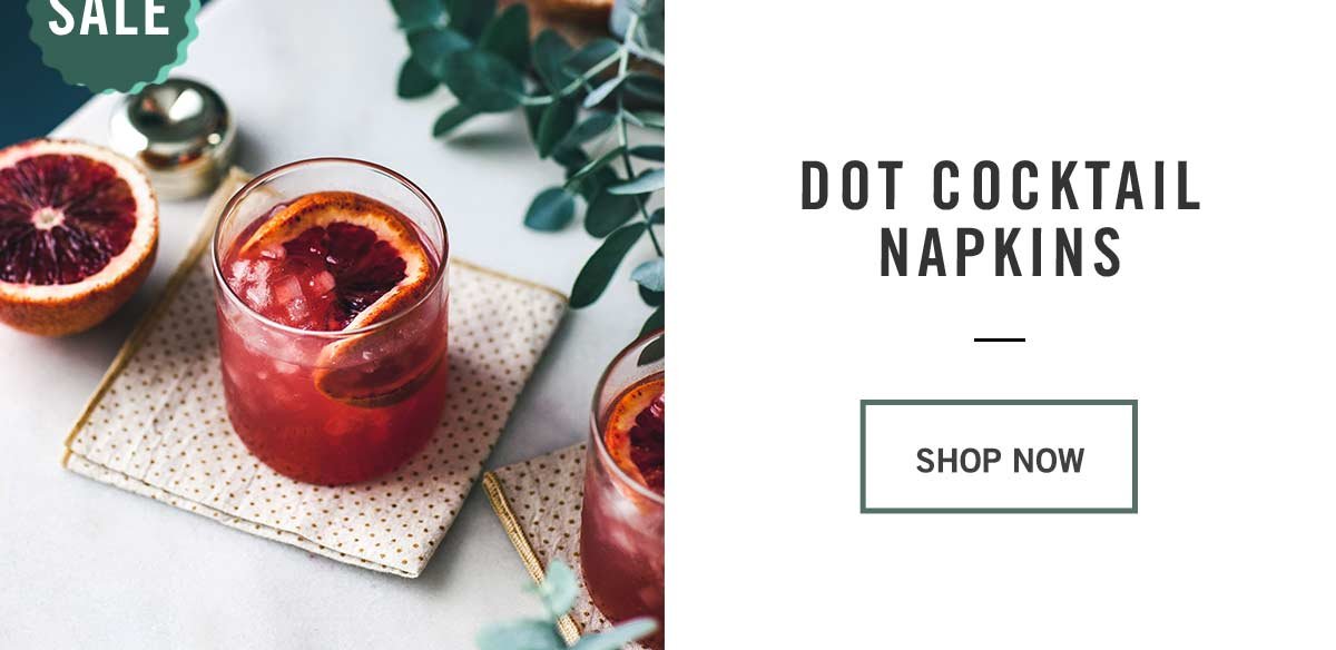 Dot Cocktail Napkin