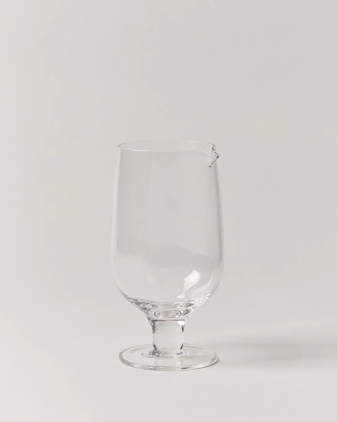 Image of Footed Crystal Mixing Glass
