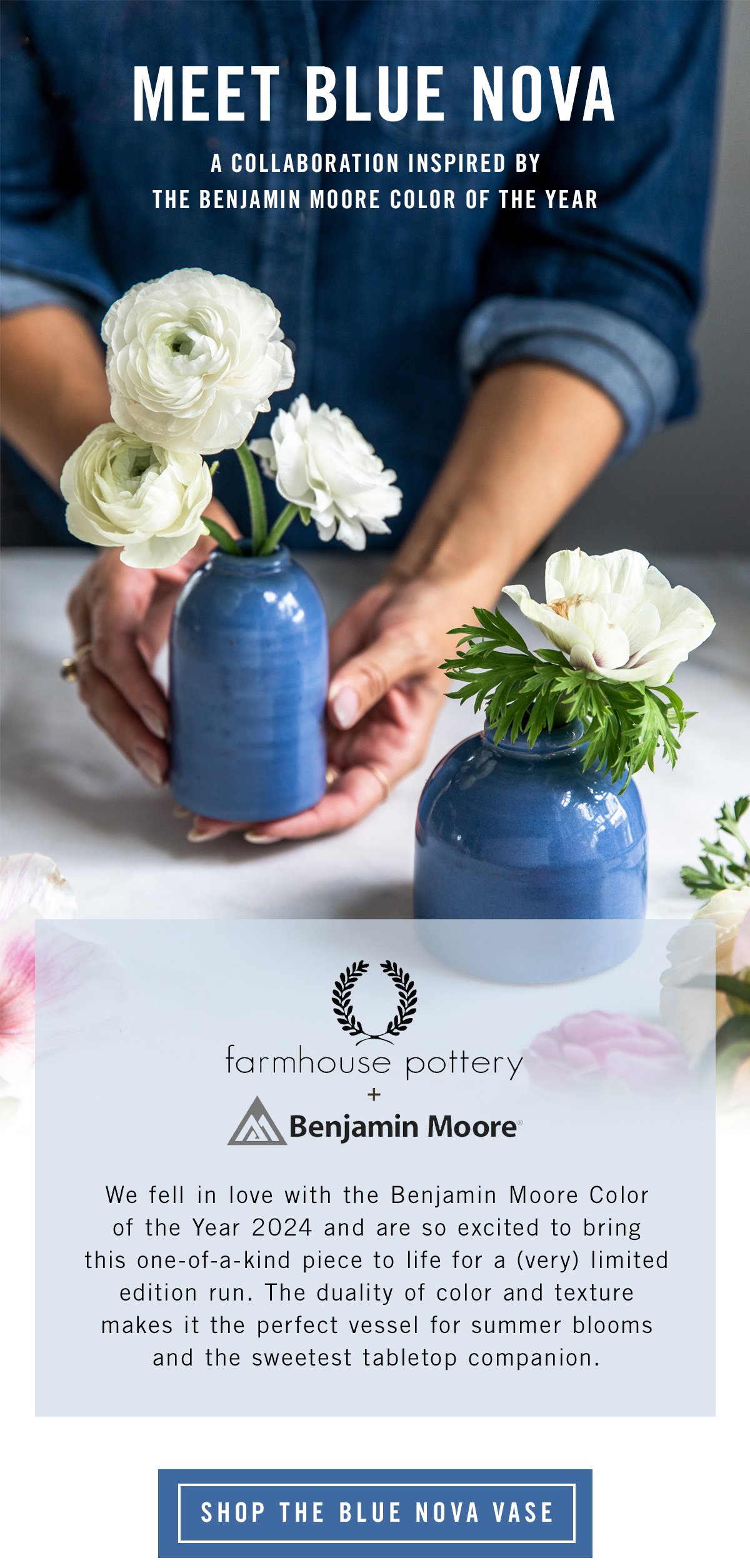 Color of the Year Benjamin Moore Collaboration + Sweeps