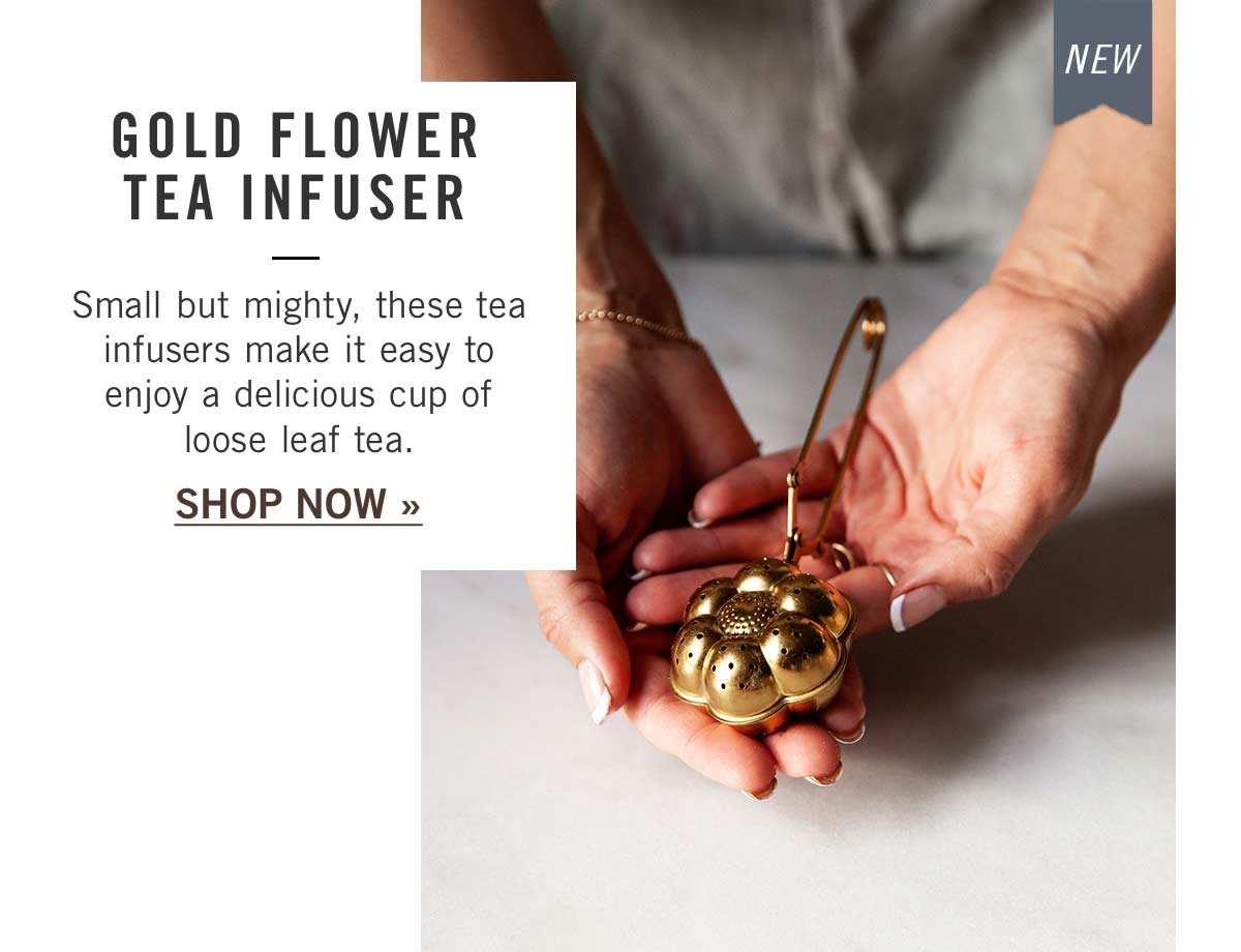 Flower tea infuser