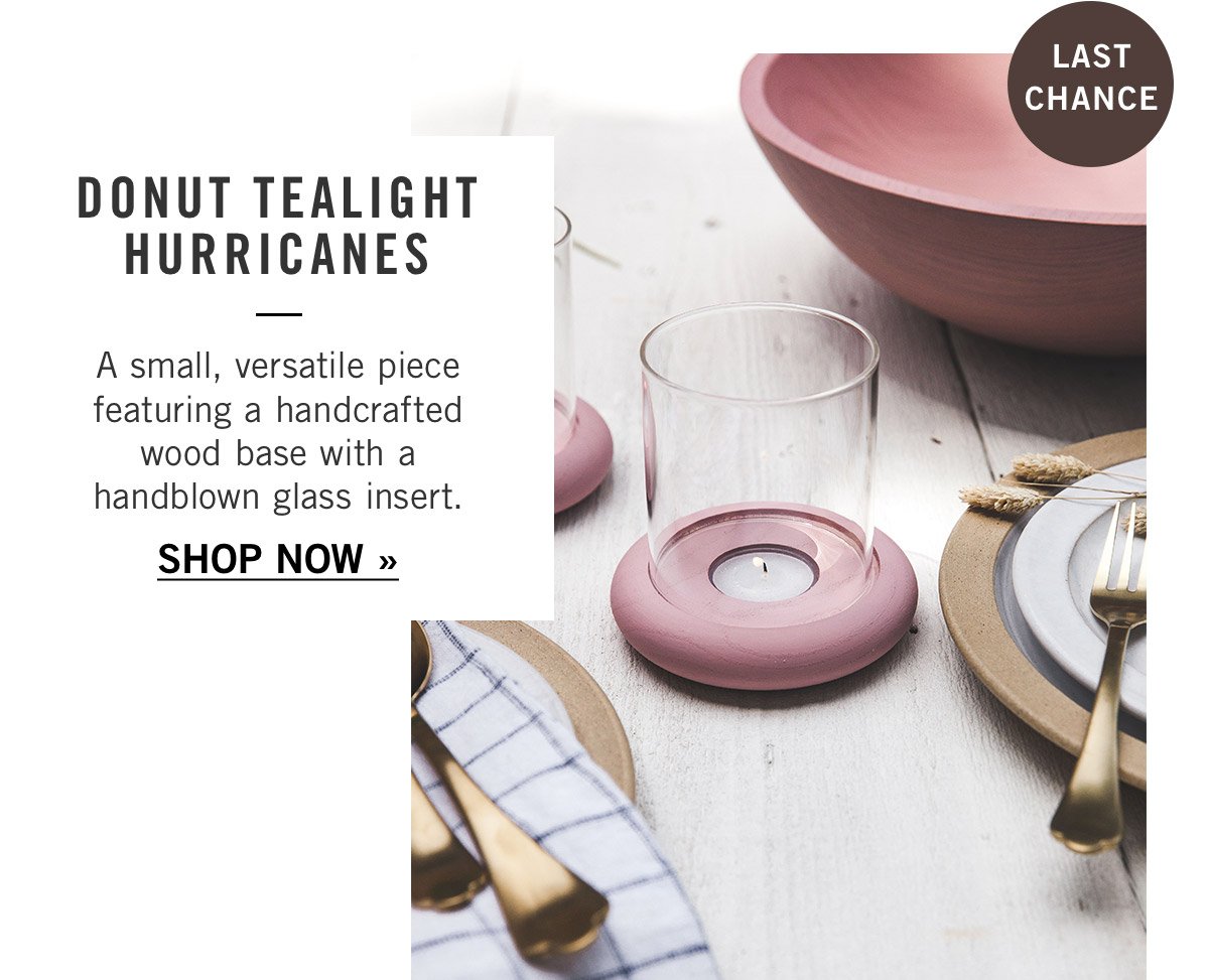 Donut Tealight Hurricanes