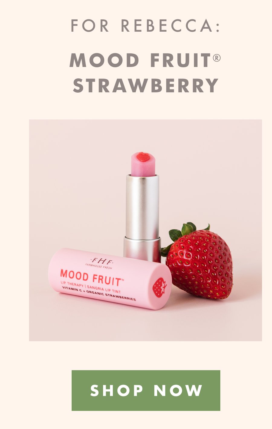 Strawberry Mood Fruit® Lip Therapy