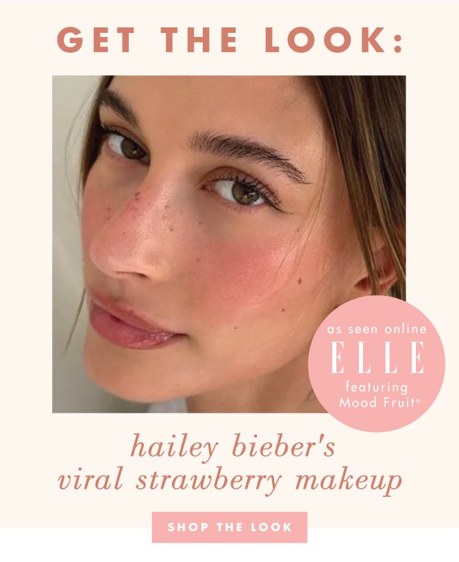 Recreate Hailey Beiber’s Viral Strawberry Look