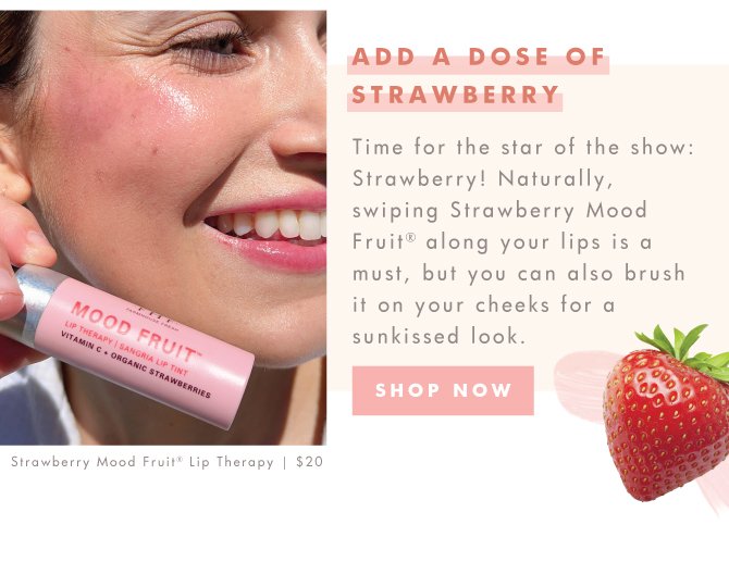 Strawberry Mood Fruit® Lip Therapy